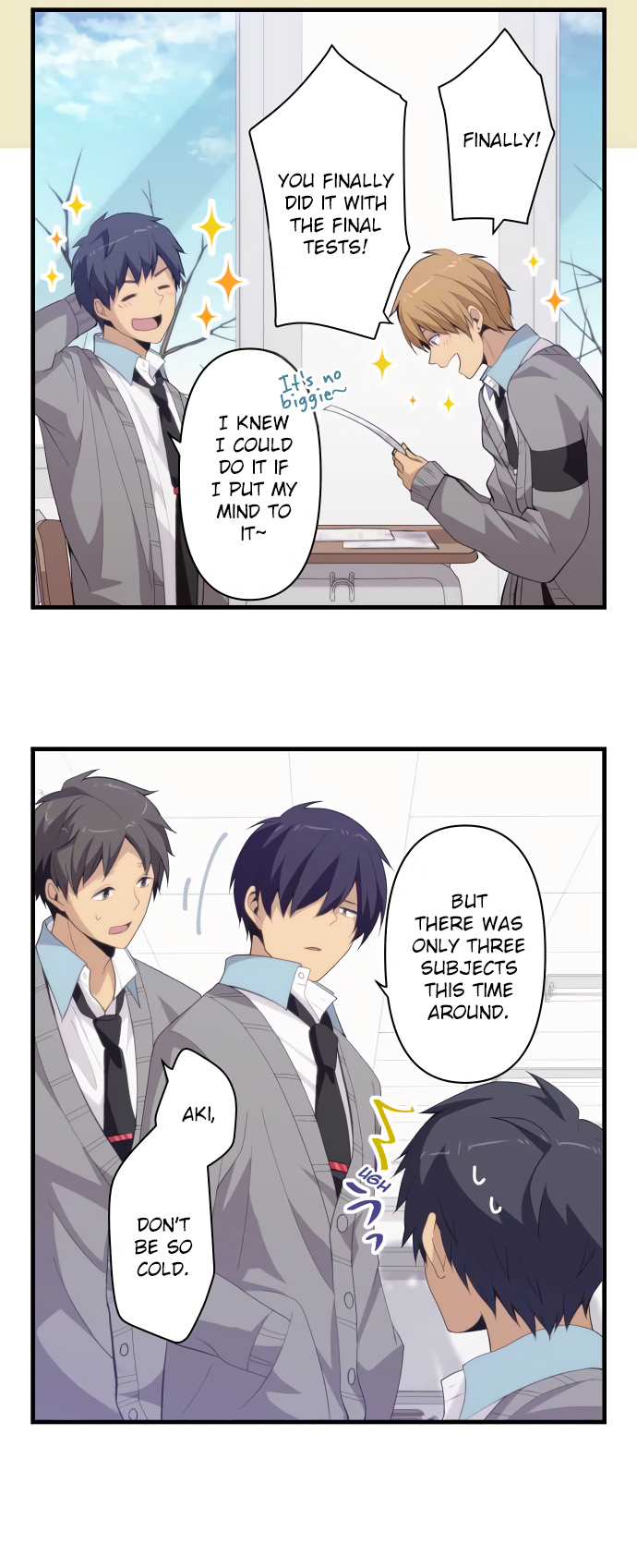 ReLIFE Chapter 203 page 8 - Chapter 203: Beginning of the Third Semester