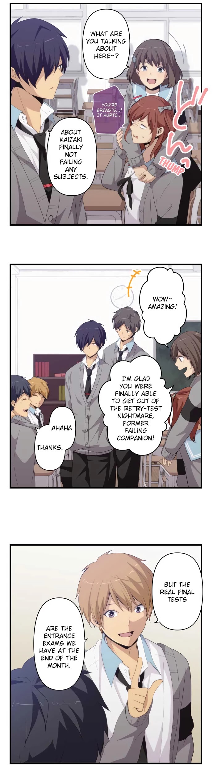ReLIFE Chapter 203 page 9 - Chapter 203: Beginning of the Third Semester