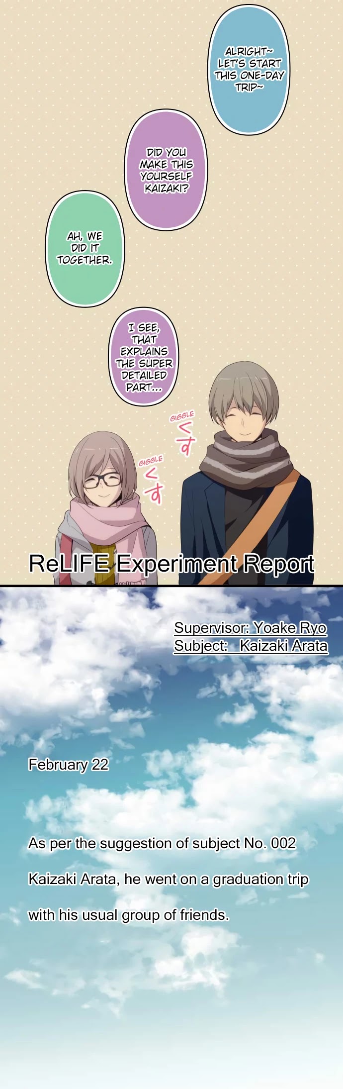 ReLIFE Chapter 207 page 5 - Chapter 207: Answers