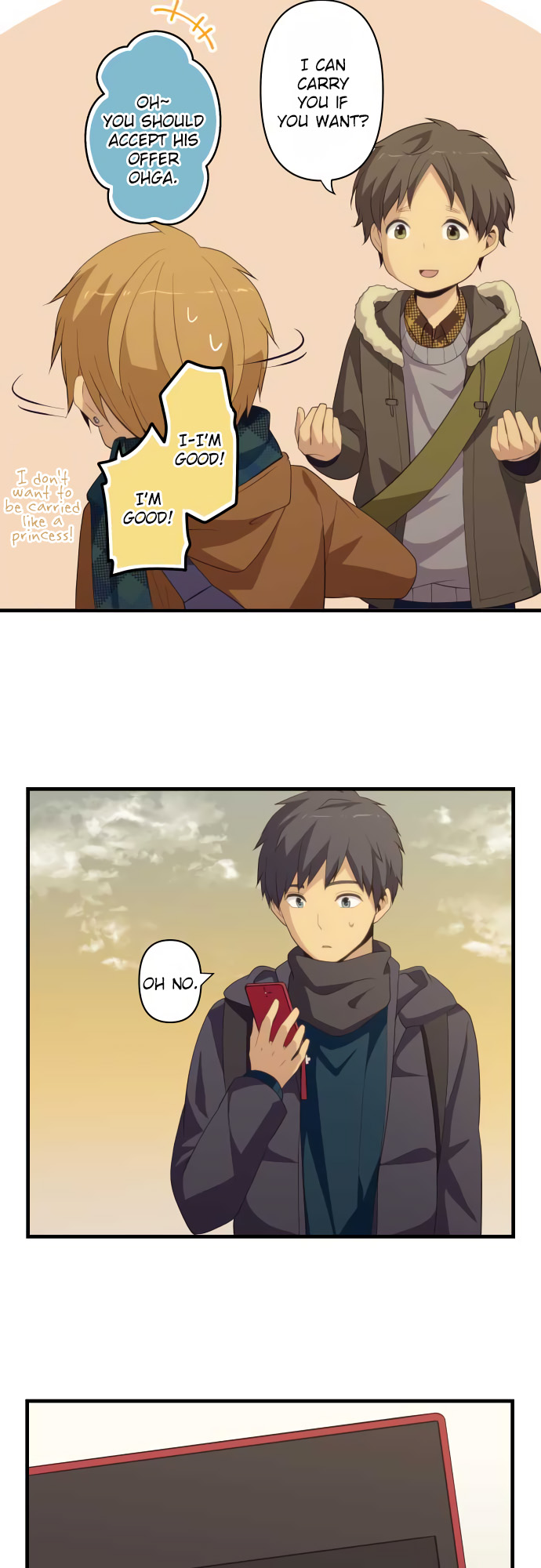 ReLIFE Chapter 208 page 16 - Chapter 208: Even if it's Troublesome
