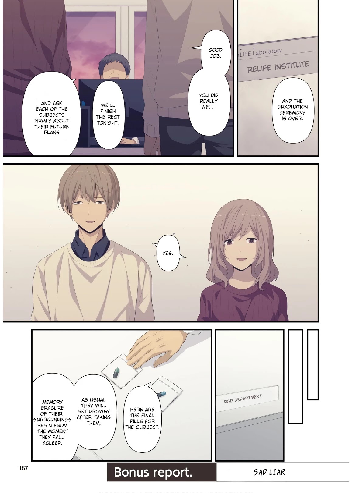 ReLIFE Chapter 213.5 page 1 - Chapter 213.5: Sad Liar