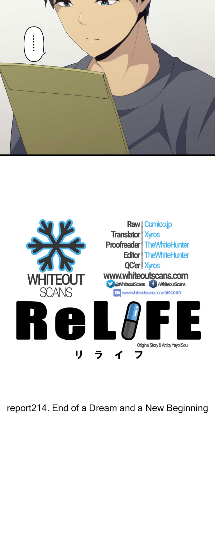 ReLIFE Chapter 214 page 3 - Chapter 214: End of a Dream and a New Beginning