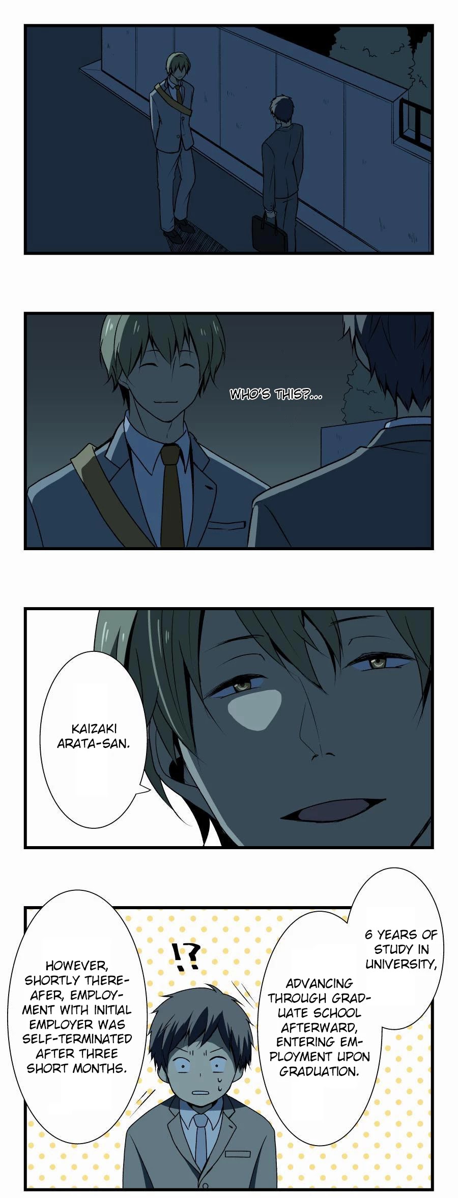 ReLIFE Chapter 3 page 1 - Chapter 3: Test Subject