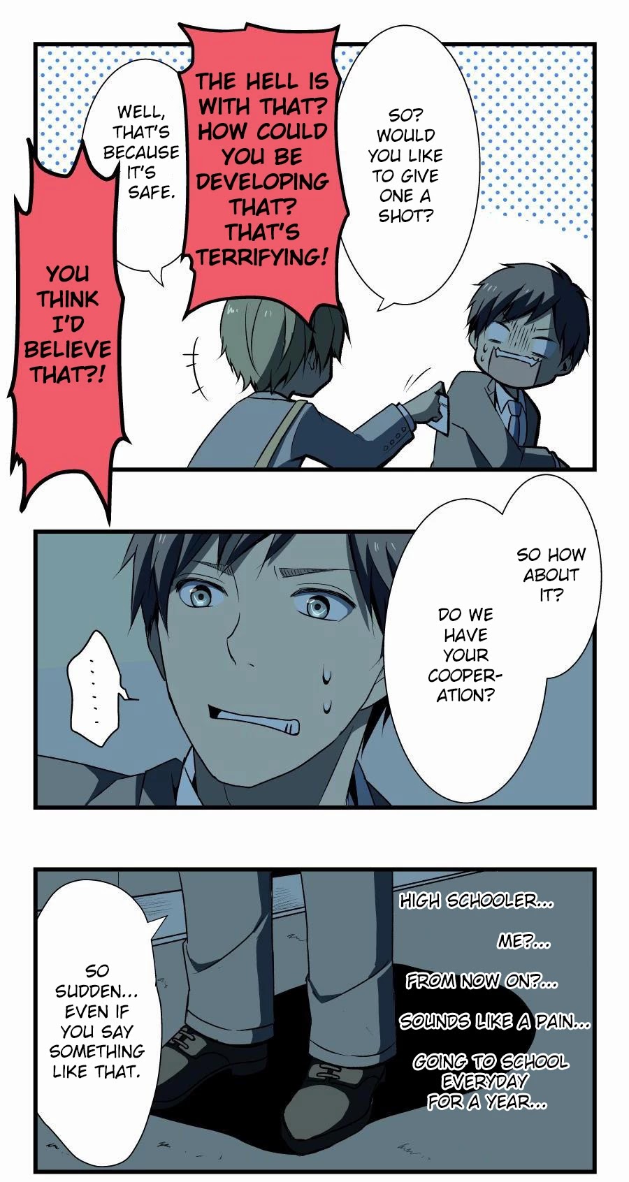 ReLIFE Chapter 3 page 14 - Chapter 3: Test Subject