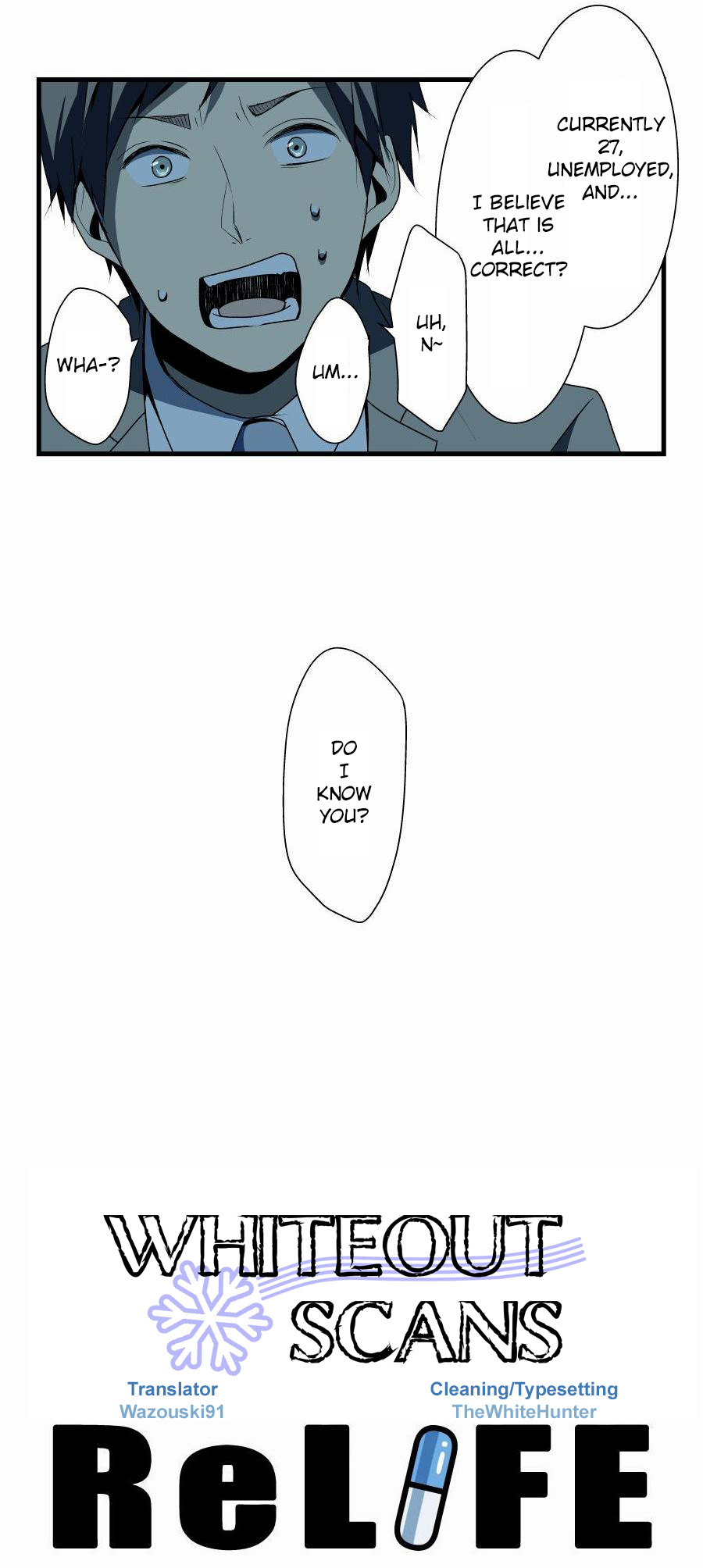 ReLIFE Chapter 3 page 2 - Chapter 3: Test Subject