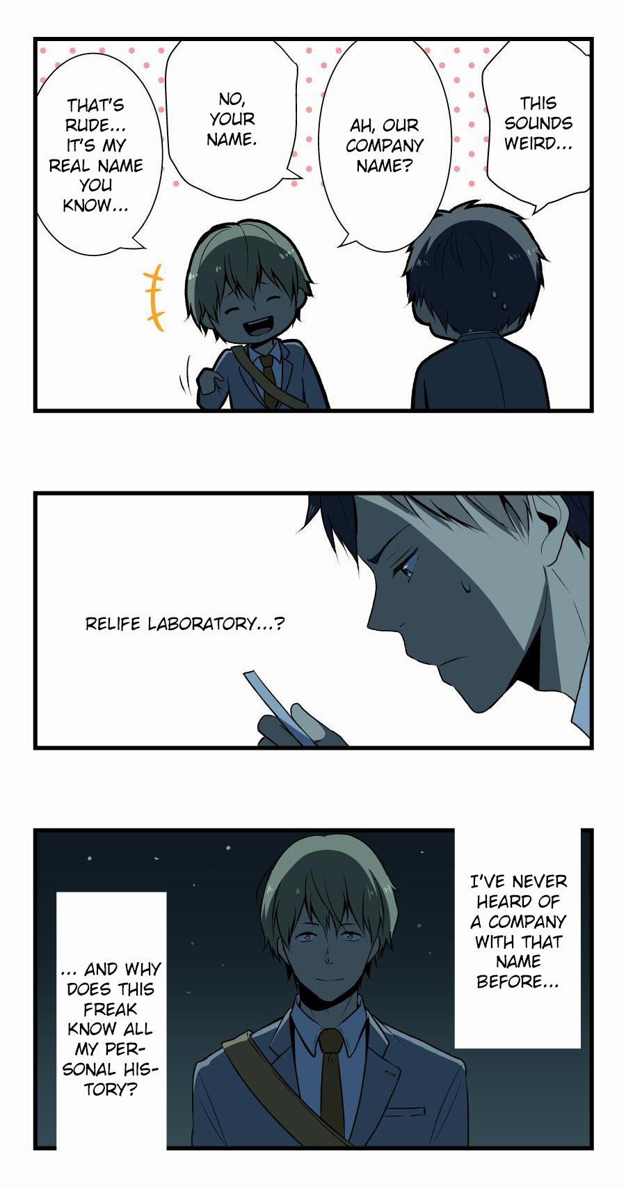 ReLIFE Chapter 3 page 4 - Chapter 3: Test Subject