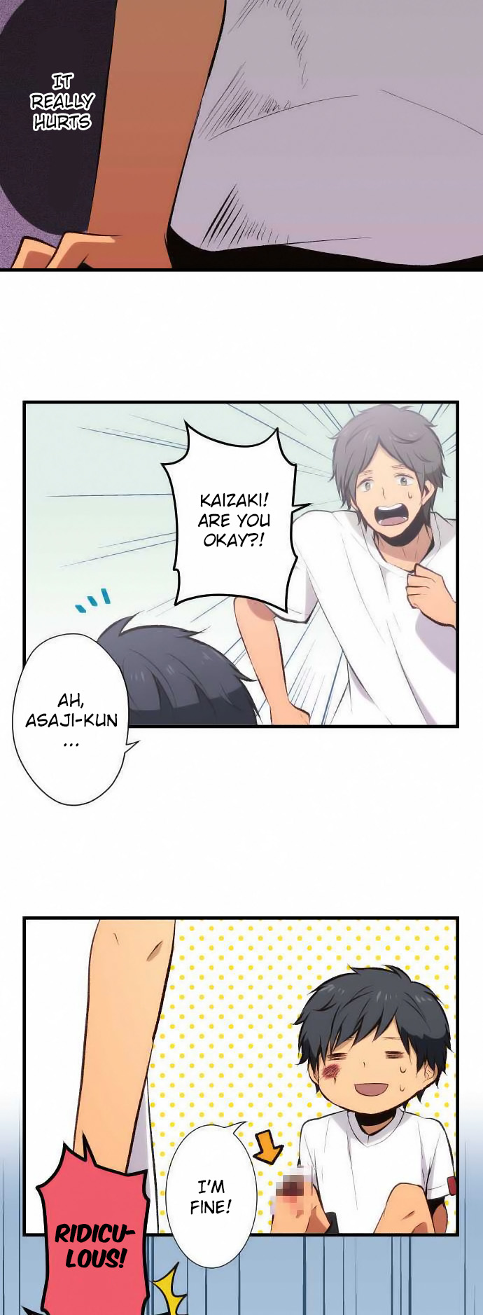 ReLIFE Chapter 30 page 16 - Chapter 30: 3rd Year Group 3 of Aoba High School