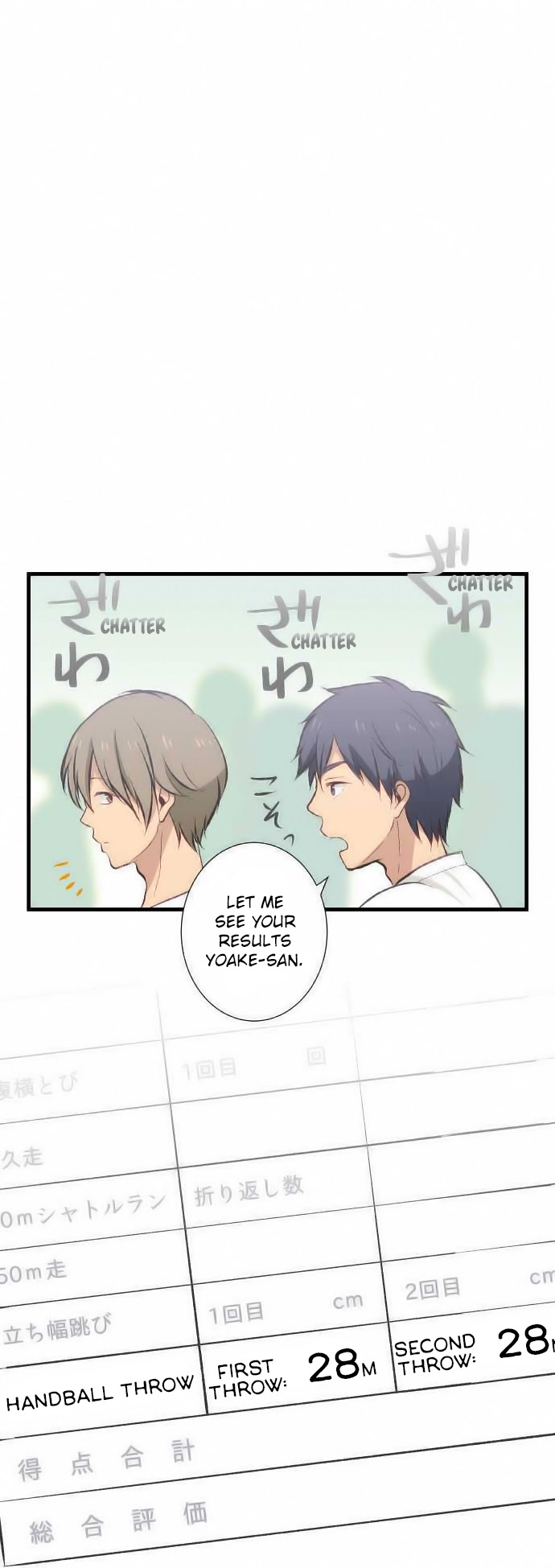 ReLIFE Chapter 30 page 2 - Chapter 30: 3rd Year Group 3 of Aoba High School