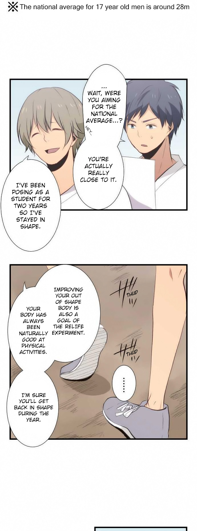 ReLIFE Chapter 30 page 3 - Chapter 30: 3rd Year Group 3 of Aoba High School