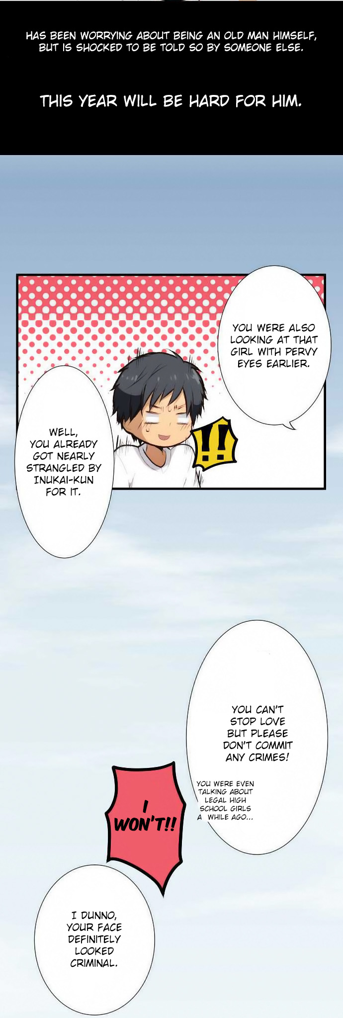 ReLIFE Chapter 30 page 5 - Chapter 30: 3rd Year Group 3 of Aoba High School