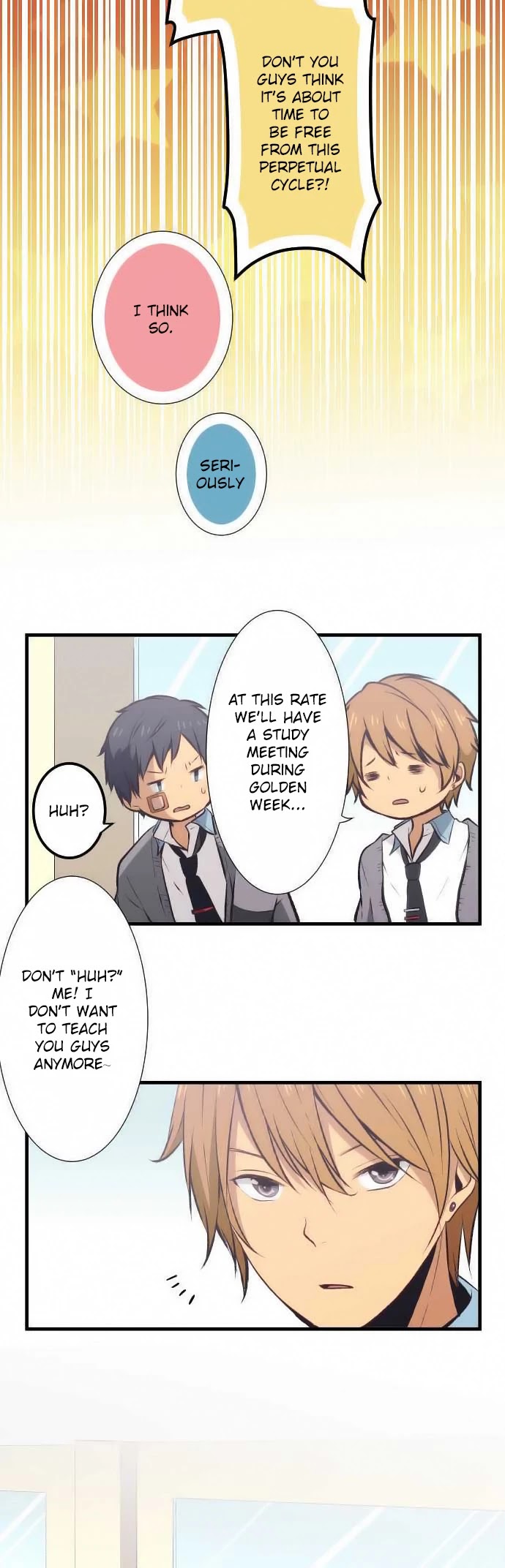 ReLIFE Chapter 32 page 14 - Chapter 32: Lunch Break at the Cafeteria