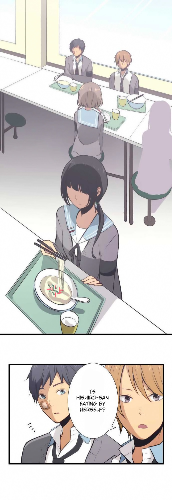 ReLIFE Chapter 32 page 15 - Chapter 32: Lunch Break at the Cafeteria