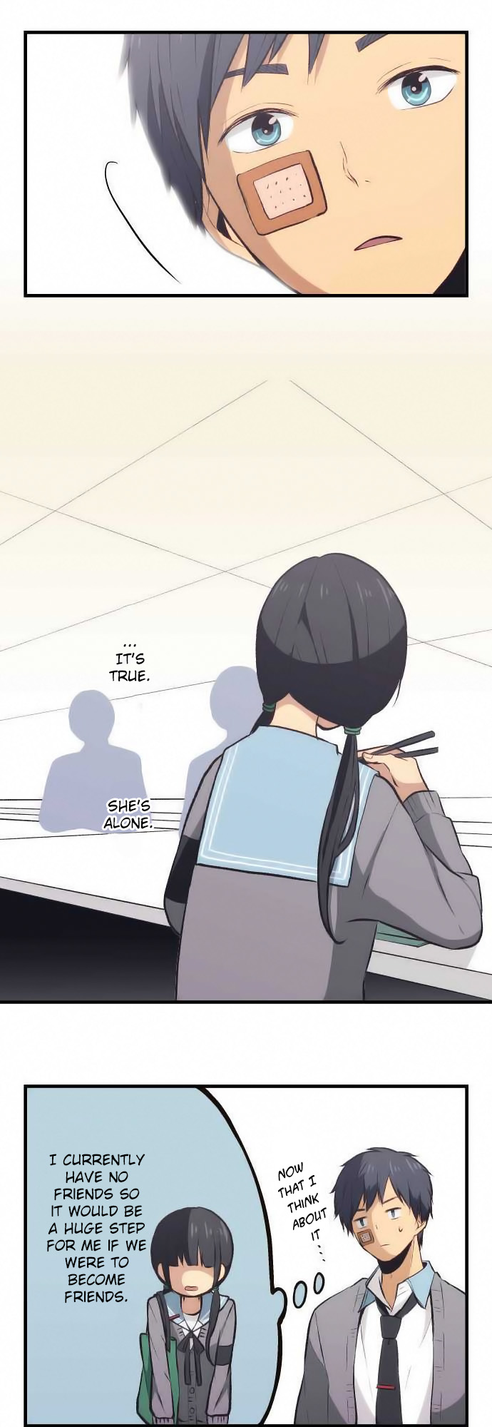 ReLIFE Chapter 32 page 16 - Chapter 32: Lunch Break at the Cafeteria