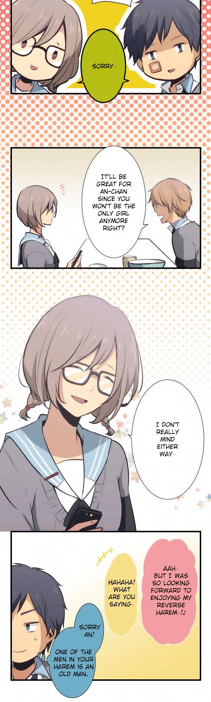 ReLIFE Chapter 32 page 18 - Chapter 32: Lunch Break at the Cafeteria