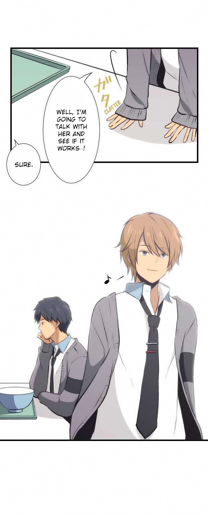 ReLIFE Chapter 32 page 19 - Chapter 32: Lunch Break at the Cafeteria