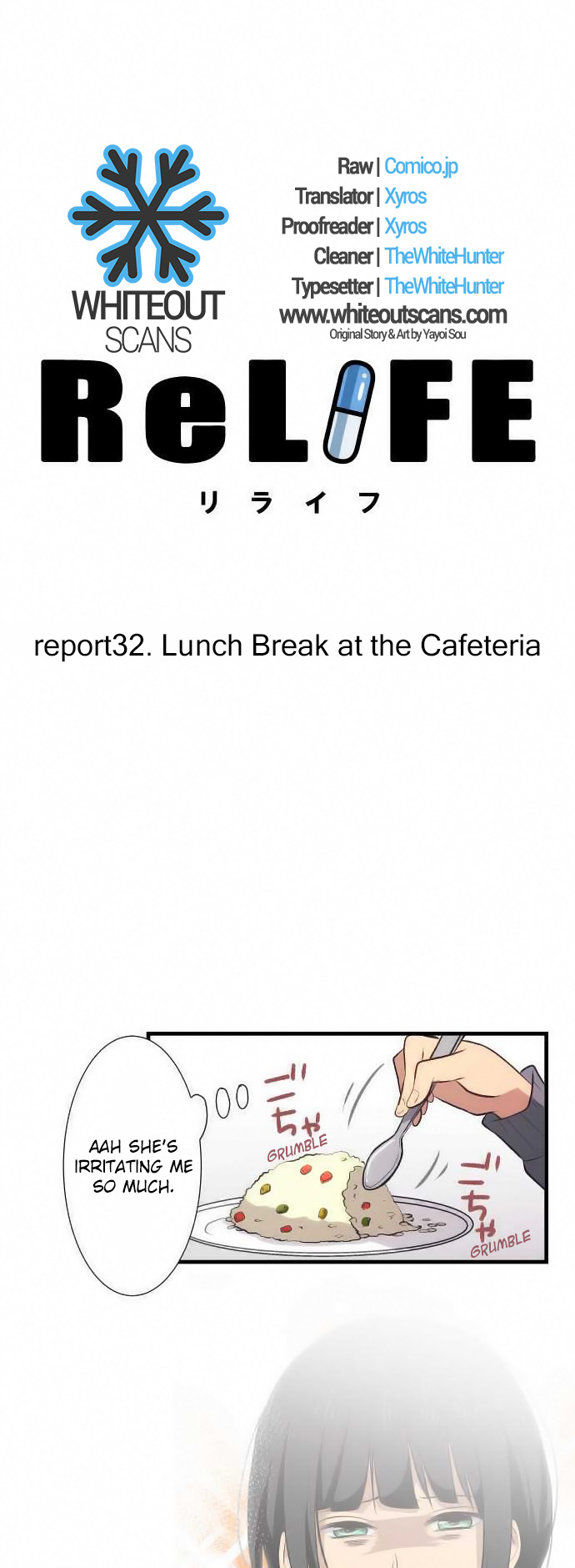 ReLIFE Chapter 32 page 2 - Chapter 32: Lunch Break at the Cafeteria
