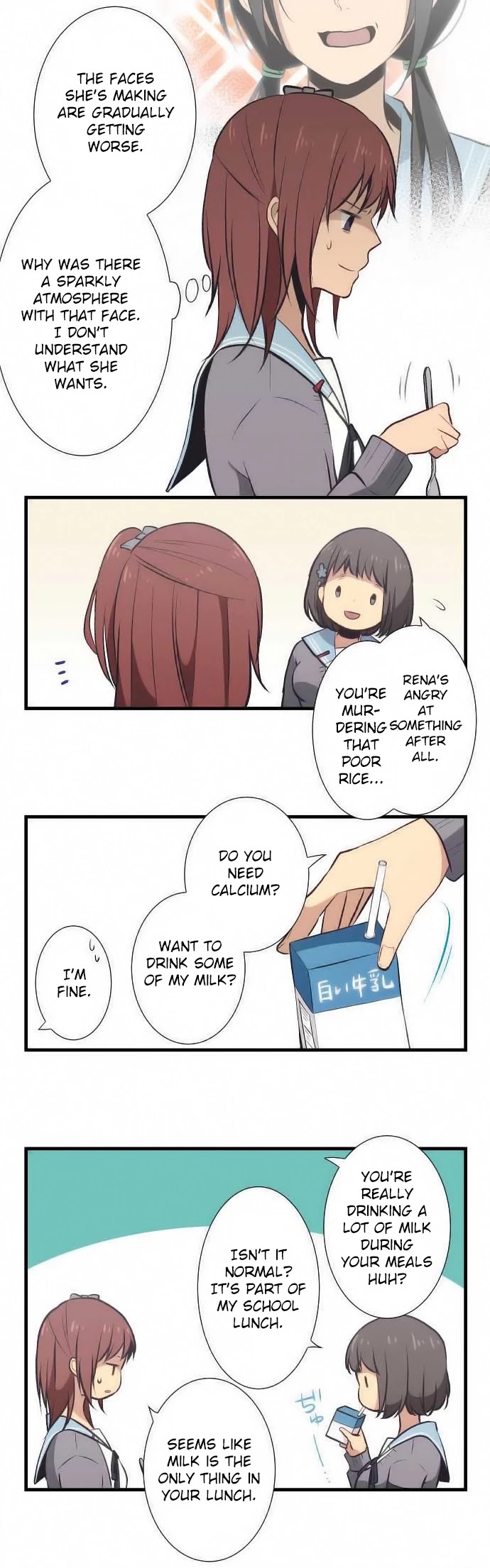 ReLIFE Chapter 32 page 3 - Chapter 32: Lunch Break at the Cafeteria