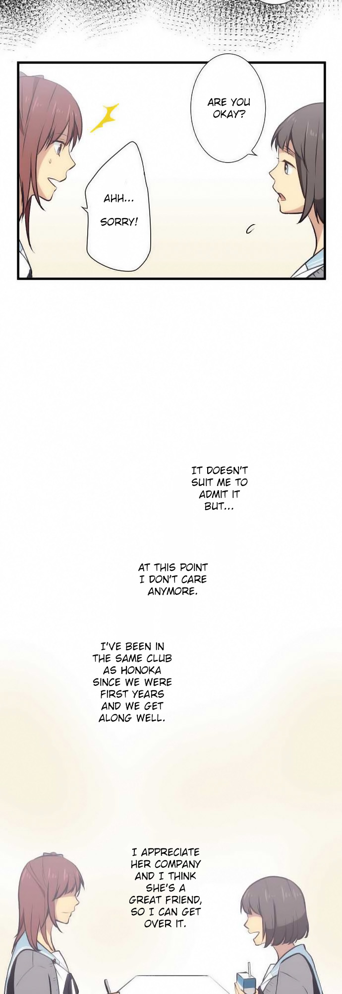 ReLIFE Chapter 32 page 8 - Chapter 32: Lunch Break at the Cafeteria