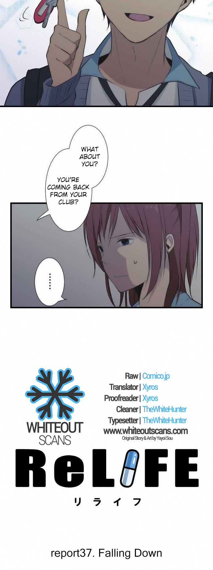 ReLIFE Chapter 37 page 2 - Chapter 37: Falling Down