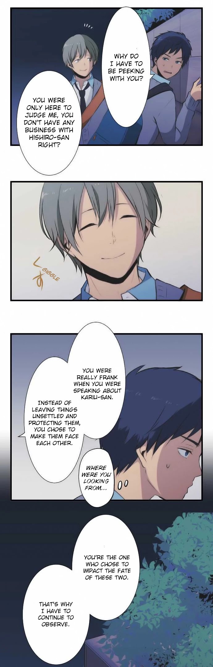 ReLIFE Chapter 42 page 4 - Chapter 42: I Won't Run Away