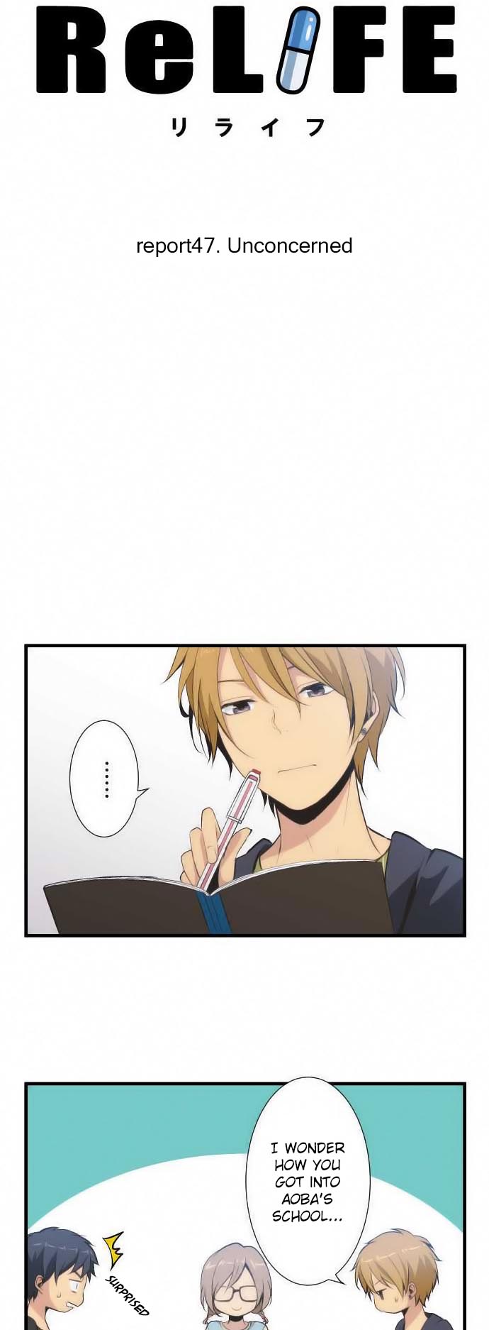 ReLIFE Chapter 47 page 2 - Chapter 47: Unconcerned