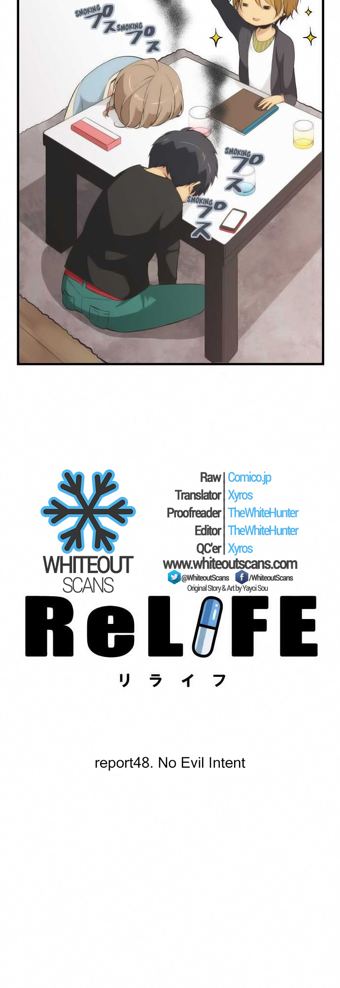 ReLIFE Chapter 48 page 2 - Chapter 48: No Evil Intent