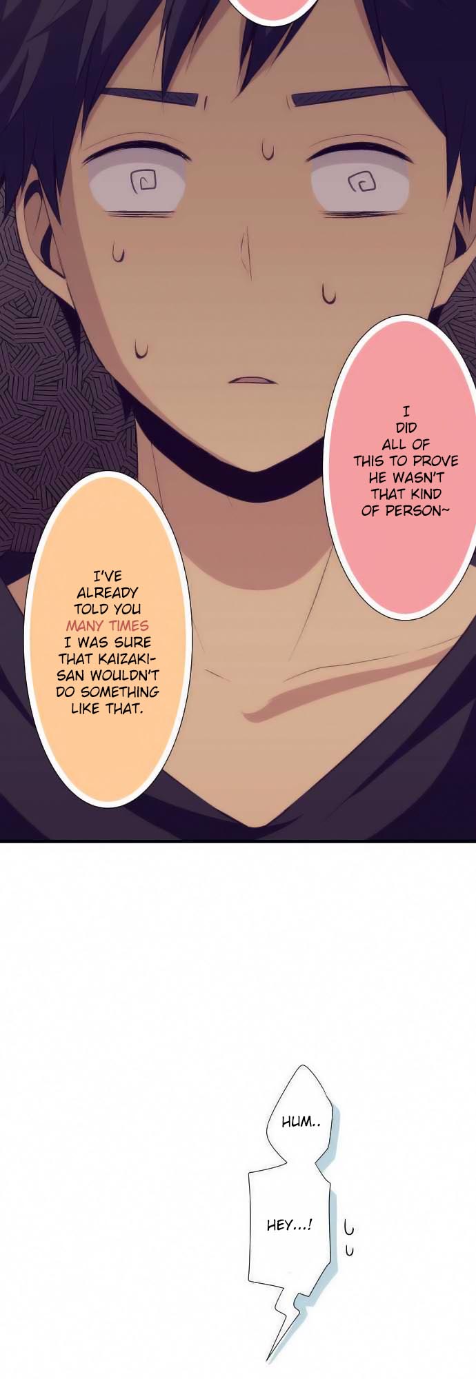 ReLIFE Chapter 52 page 18 - Chapter 52: Let's Redo it Properly, Kaizaki-kun