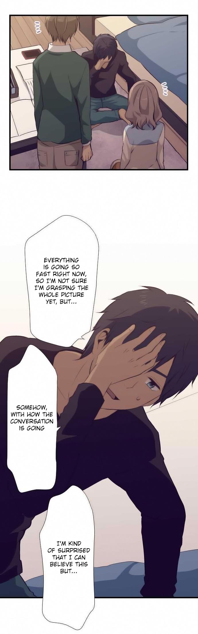 ReLIFE Chapter 52 page 19 - Chapter 52: Let's Redo it Properly, Kaizaki-kun