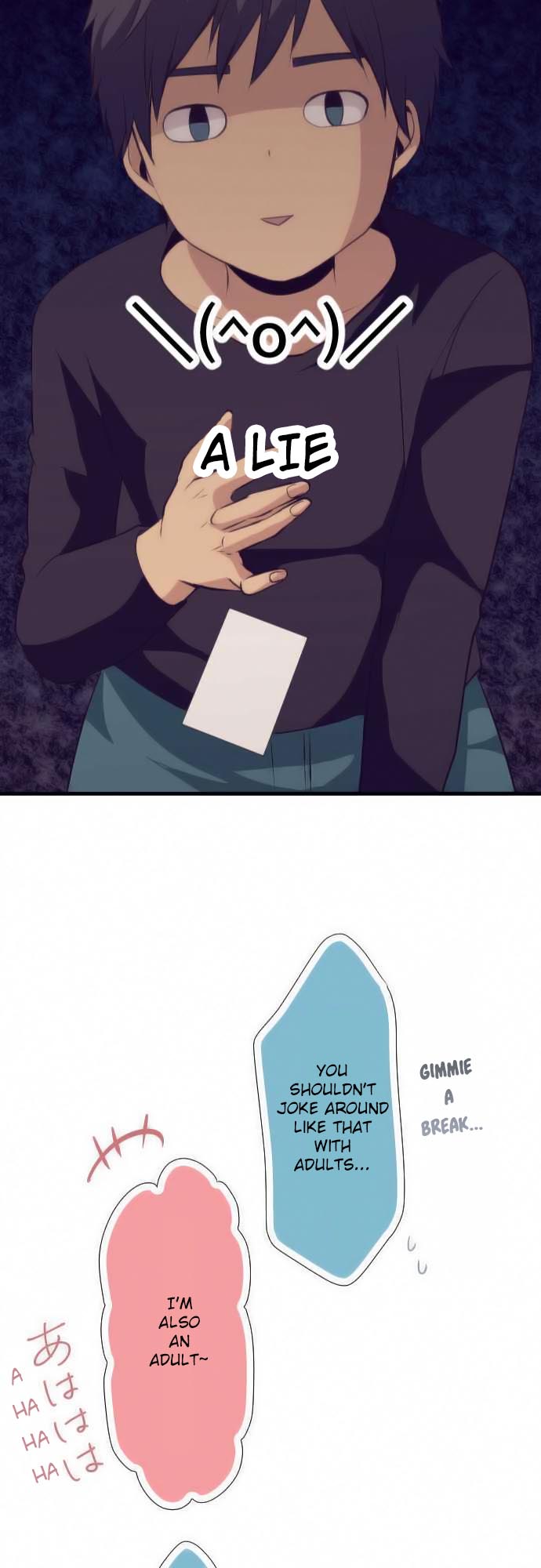 ReLIFE Chapter 52 page 25 - Chapter 52: Let's Redo it Properly, Kaizaki-kun