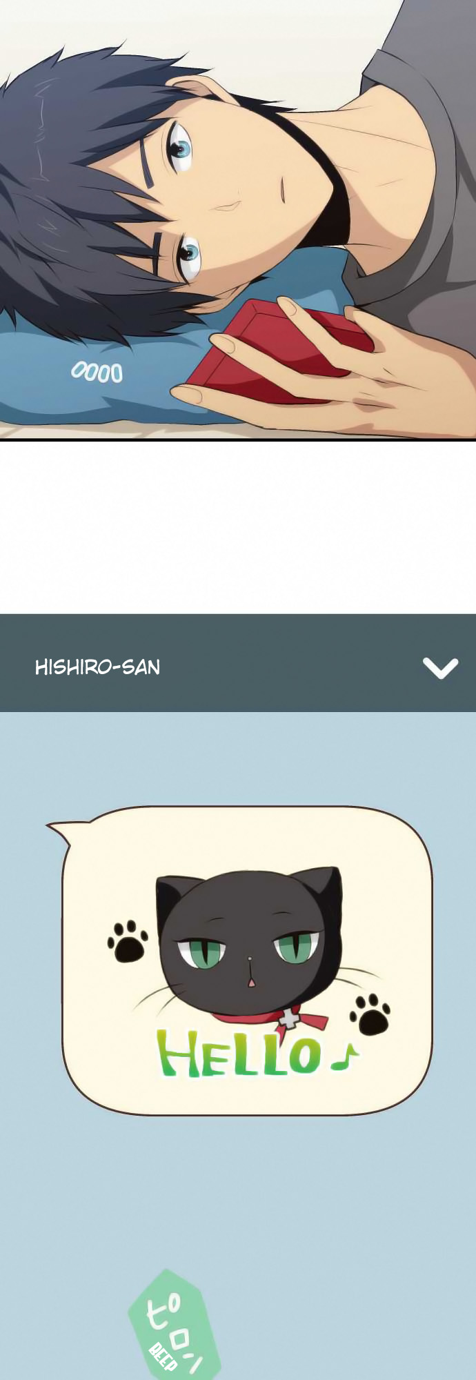 ReLIFE Chapter 70 page 8 - Chapter 70: HELLO