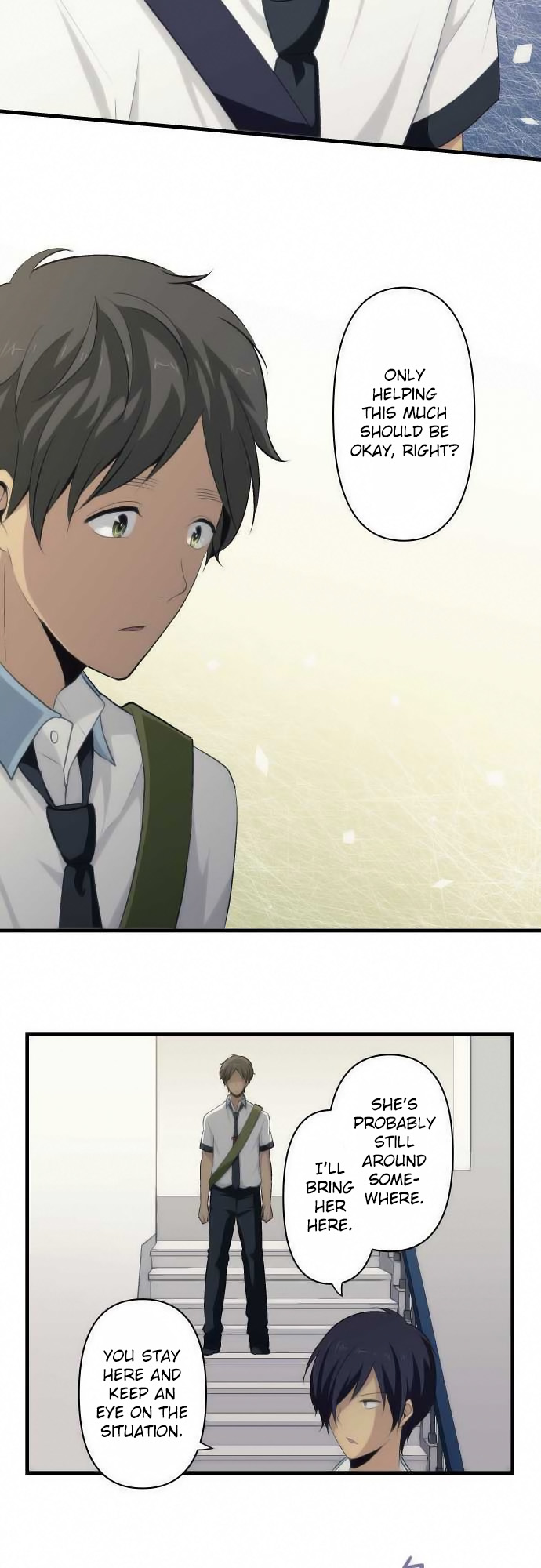 ReLIFE Chapter 74 page 14 - Chapter 74: All Meeting in One Building