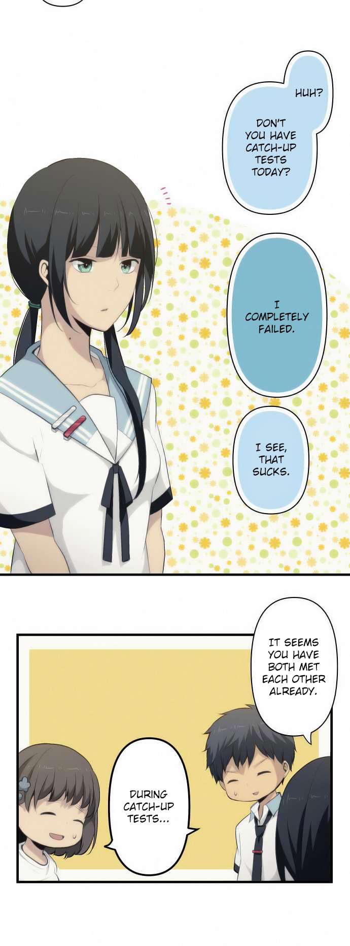 ReLIFE Chapter 74 page 6 - Chapter 74: All Meeting in One Building