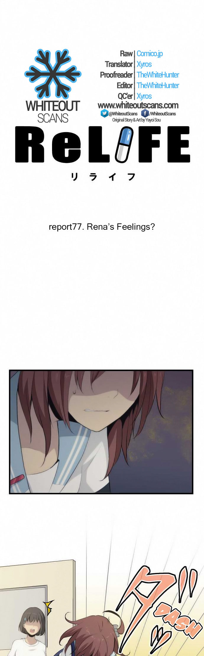 ReLIFE Chapter 77 page 2 - Chapter 77: Rena's Feelings?