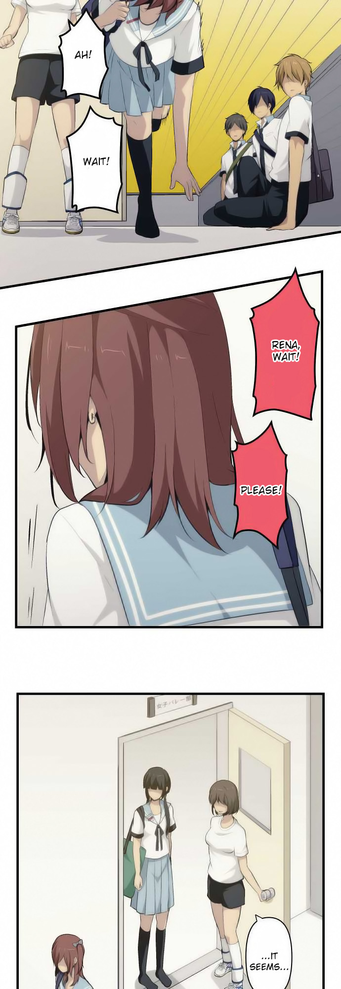 ReLIFE Chapter 77 page 3 - Chapter 77: Rena's Feelings?
