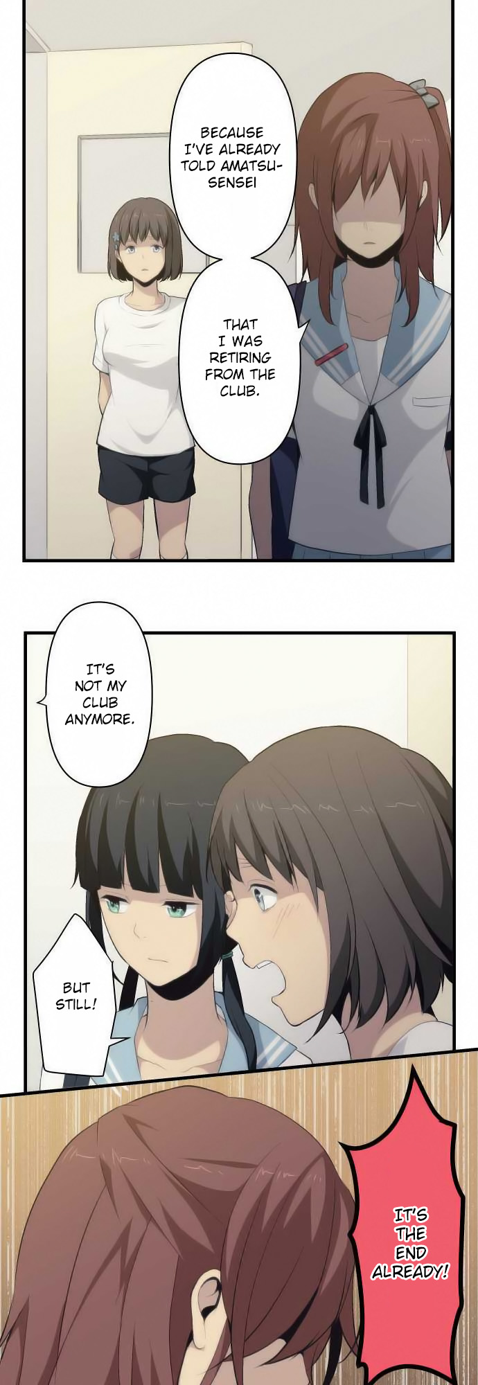 ReLIFE Chapter 77 page 8 - Chapter 77: Rena's Feelings?