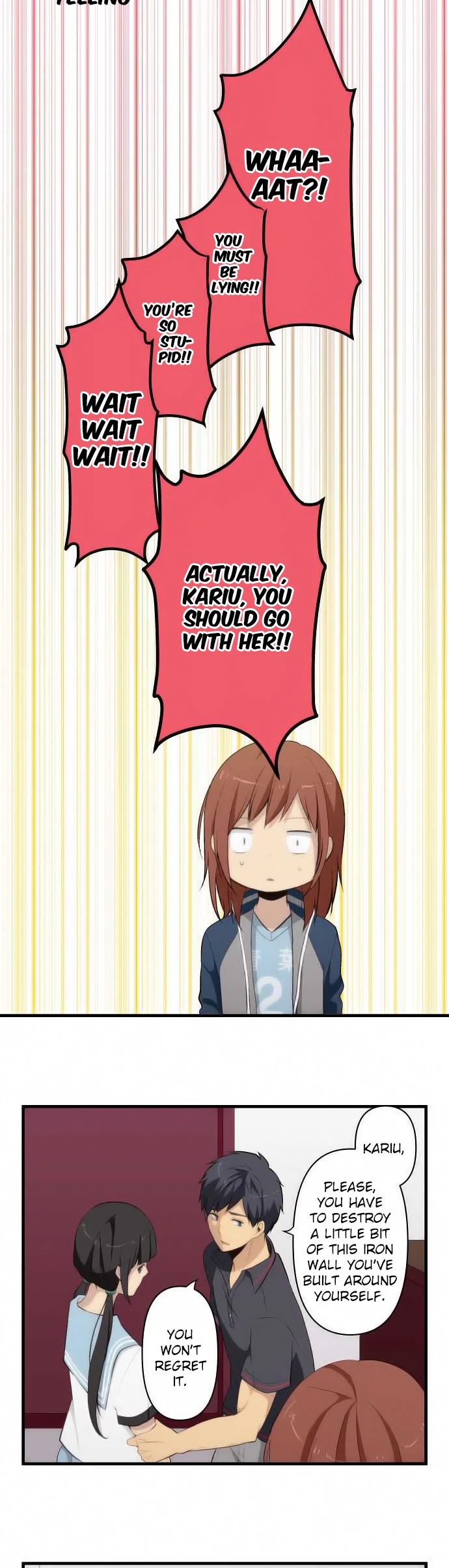 ReLIFE Chapter 80 page 12 - Chapter 80: This Stubborn Girl