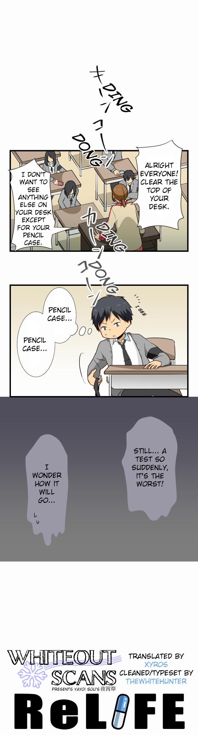 ReLIFE Chapter 9 page 1 - Chapter 9: Different Habits
