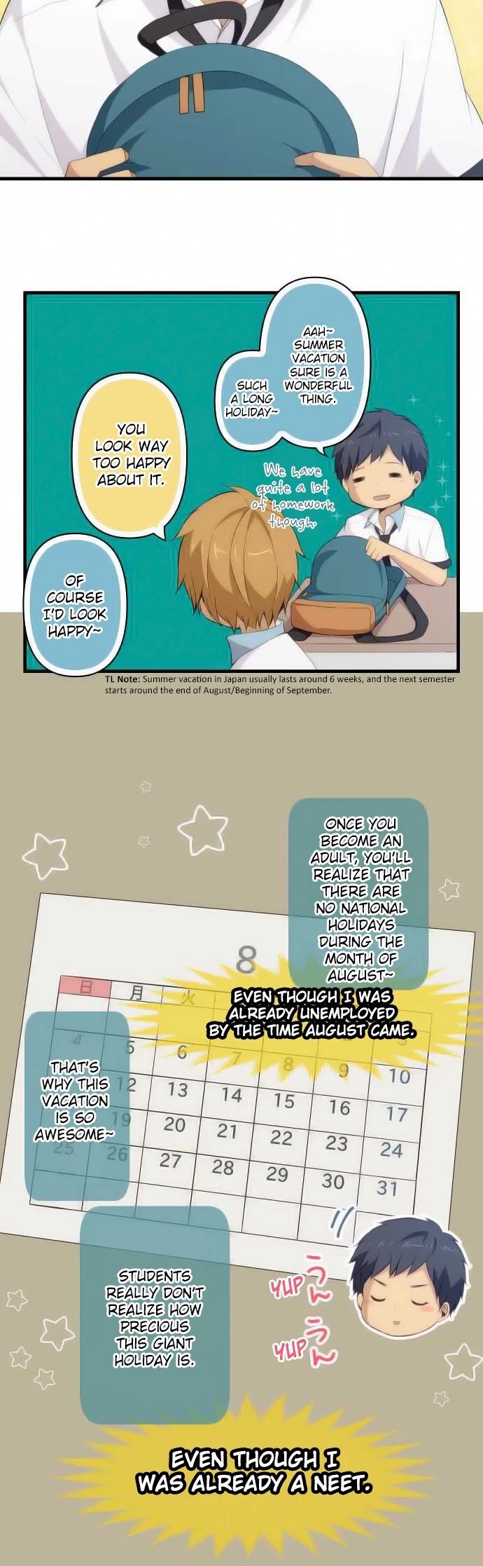 ReLIFE Chapter 94 page 3 - Chapter 94: End of the Semester!