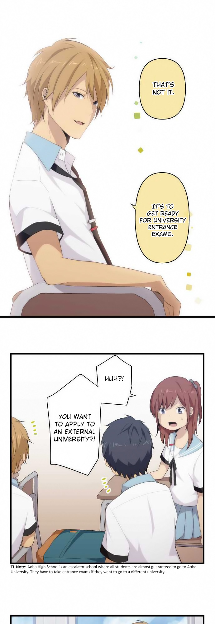 ReLIFE Chapter 94 page 7 - Chapter 94: End of the Semester!