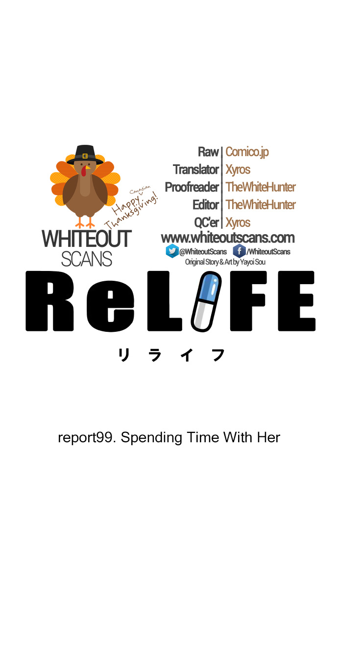 ReLIFE Chapter 99 page 2 - Chapter 99: Spending Time With Her