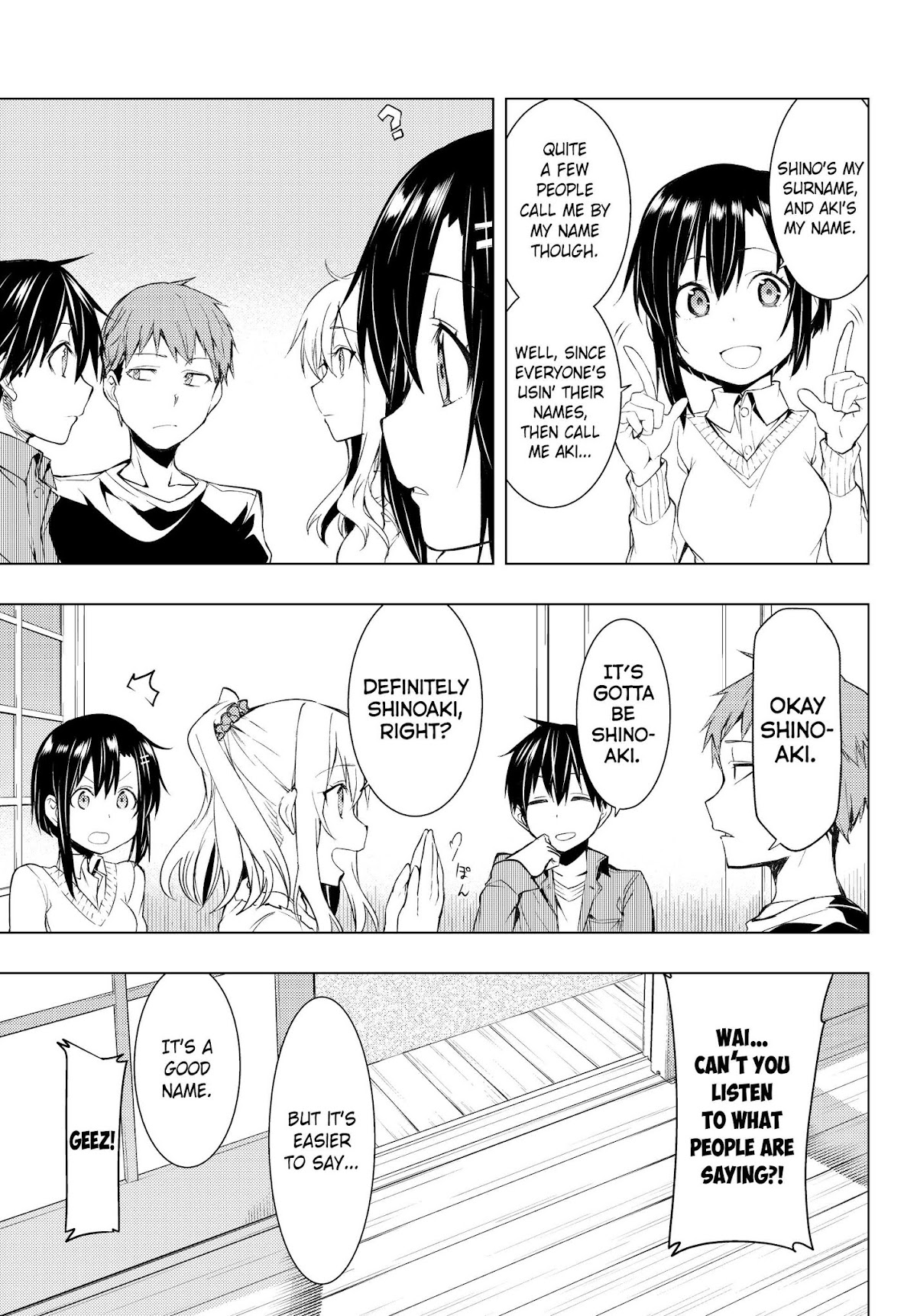 Remake Our Life! Chapter 2.1 page 12 - Chapter 2.1: Academic Advisement, and after that. (Part 1)