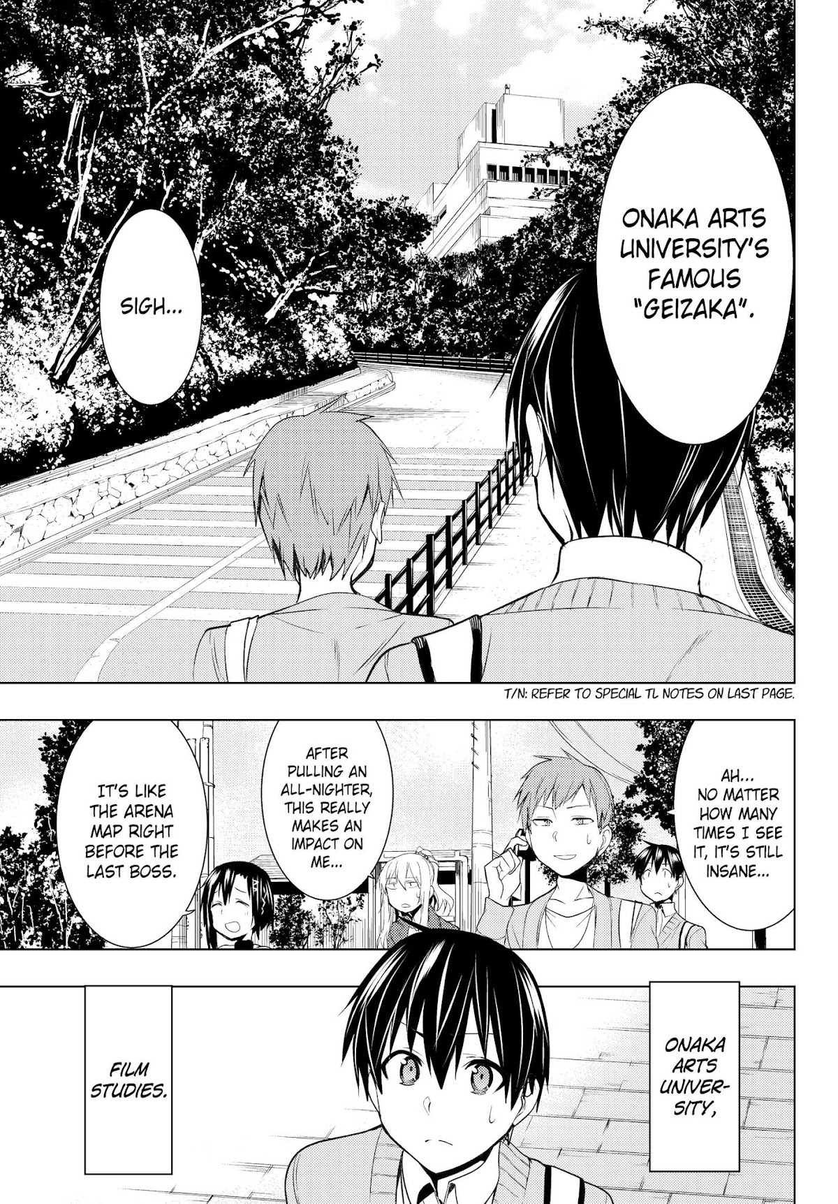 Remake Our Life! Chapter 2.1 page 14 - Chapter 2.1: Academic Advisement, and after that. (Part 1)