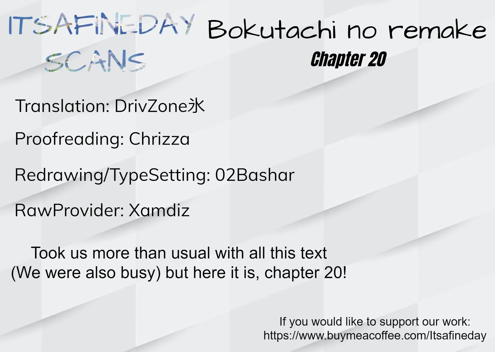 Remake Our Life! Chapter 20 page 1 - Chapter 20