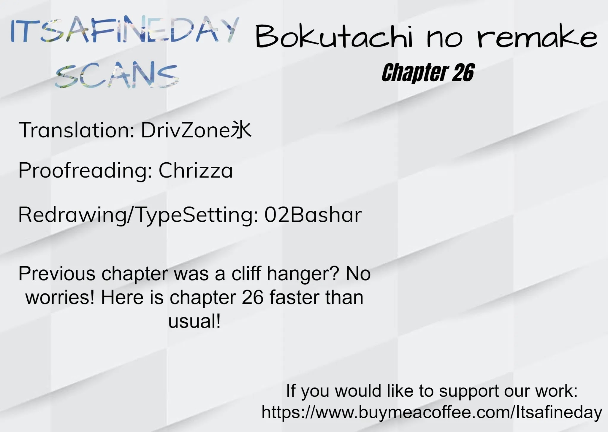 Remake Our Life! Chapter 26 page 1 - Chapter 26