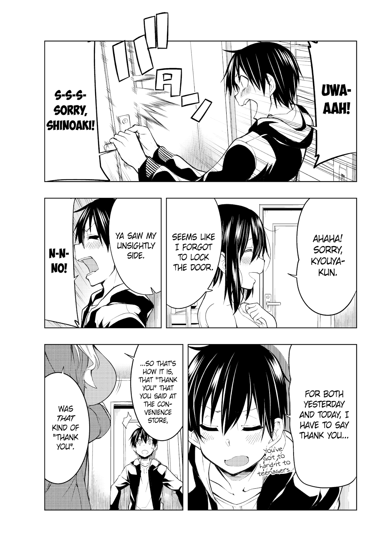 Remake Our Life! Chapter 3.2 page 17 - Chapter 3.2: Thank you very much..! (Part 2)