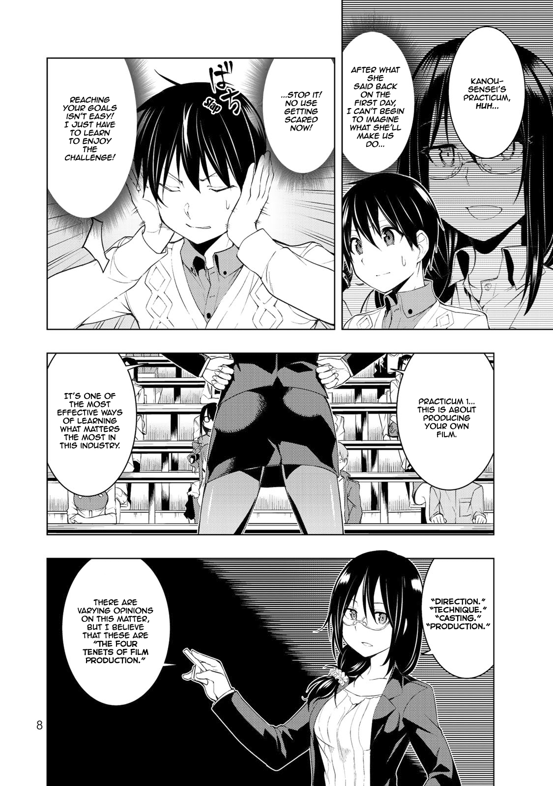 Remake Our Life! Chapter 5 page 8 - Chapter 5: The Training Begins