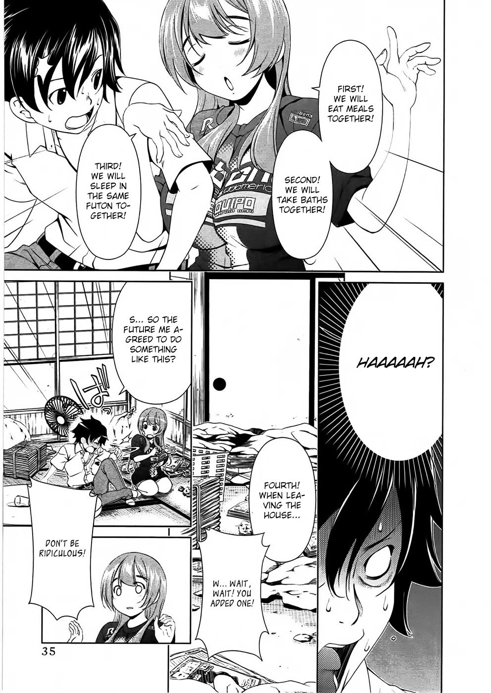 Re:Marina Chapter 2 page 5 - Chapter 2: Getting Along