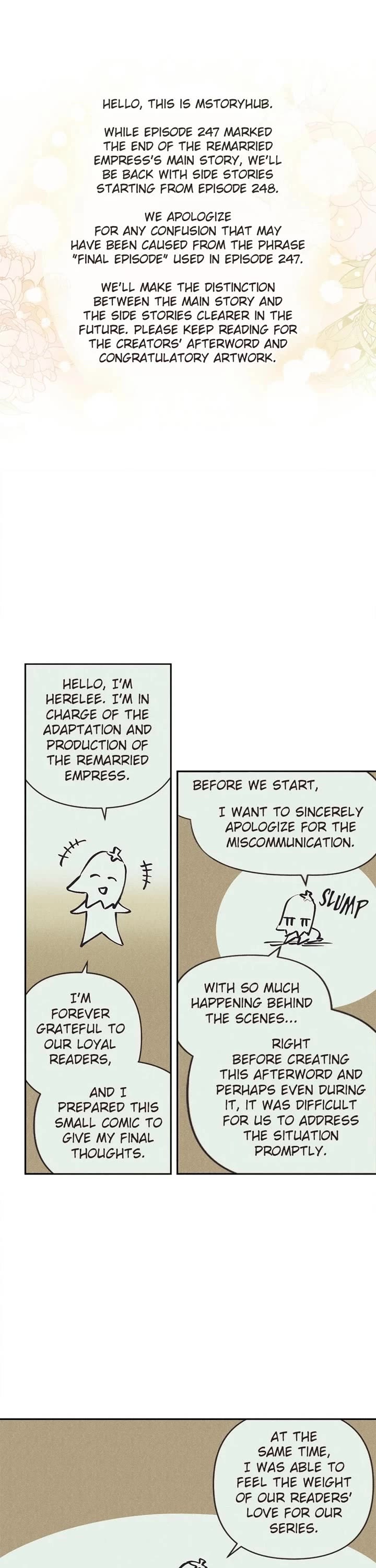 Remarried Empress Chapter 252 page 1 - Chapter 252: Series Afterword [END]