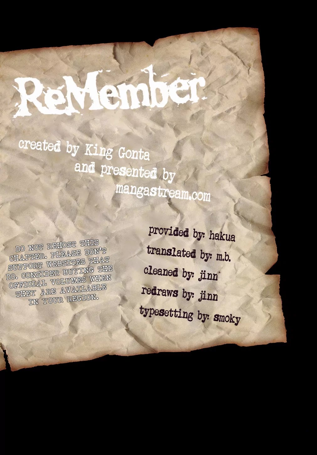 ReMember (KING Gonta) Chapter 6 page 2 - Chapter 6