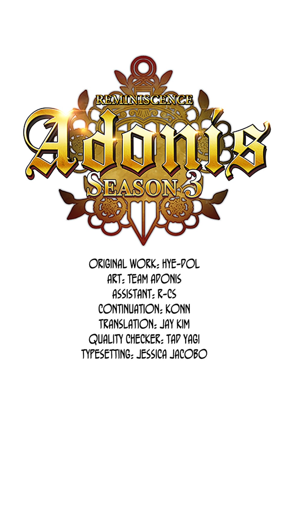 Reminiscence Adonis Chapter 101 page 4 - Chapter 101: Illness